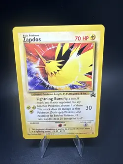 Zapdos #23 - 2000 Pokemon Black Star Promo WOTC TCG - Non Holo Rare - Image 1
