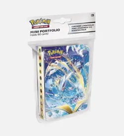 Pokemon TCG Sword Shield Silver Tempest Mini Portfolio Sealed Booster Pack - Image 1