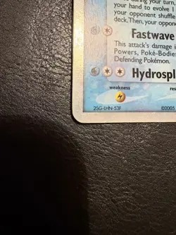 Pokemon TCG Vaporeon EX EX Delta Species 110/113 Holo Rare EX - Image 3