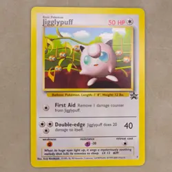 Pokemon TCG - Jigglypuff - Black Star Promo Card 7 - WOTC - LP/NM - Image 1