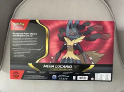 Pokemon TCG Mega Lucario ex Premium Figure Collection Box Factory Sealed - Image 2