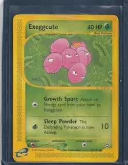 Exeggcute 76/147 Aquapolis NM Vintage e-Reader WOTC - Pokemon TCG - Image 1