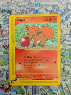 Vulpix 116/147 Aquapolis NM Vintage e-Reader WOTC - Pokemon TCG - Image 1