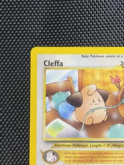 Cleffa 20/111 Rare Neo Genesis Non Holo Pokemon Card - NM - Image 2