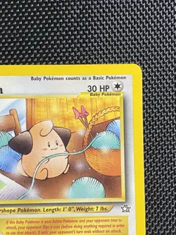 Cleffa 20/111 Rare Neo Genesis Non Holo Pokemon Card - NM - Image 3