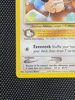 Cleffa 20/111 Rare Neo Genesis Non Holo Pokemon Card - NM - Image 5