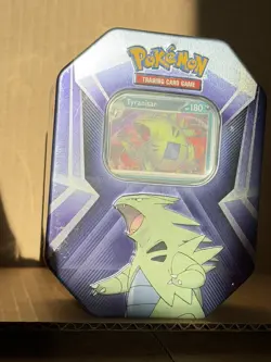 Pokemon Tyranitar Triple Whammy Tin - Factory Sealed - 3 Promo Cards + 3 Packs - Image 2