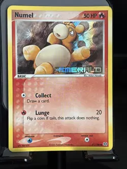 2005 Pokemon Numel Holo (ex Emerald) 57/106 - Image 1