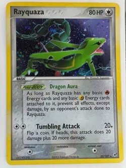 Rayquaza - 22/107 - Pokemon Ex Deoxys Holo Card VLP - Image 1