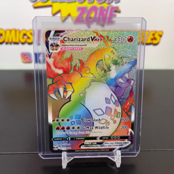 Charizard VMax Rainbow Secret Rare Pokemon Champions Path 74/73 (NM) - Image 1