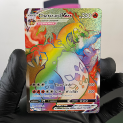 Charizard VMax Rainbow Secret Rare Pokemon Champions Path 74/73 (NM) - Image 2