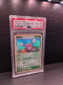 2005 POKEMON KOFFING - REVERSE FOIL EX DELTA SPECIES Graded Pokemon Card - Image 1