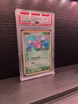 2005 POKEMON KOFFING - REVERSE FOIL EX DELTA SPECIES Graded Pokemon Card - Image 3