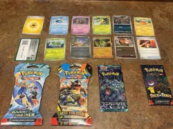 Pokemon Card Lot Sealed Packs and NWOT - Image 2