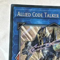 Yu-Gi-Oh Allied Code Talker @Ignister ALIN-EN051 Secret Rare 1st Edition - Image 2
