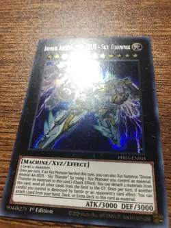 Yugioh - Divine Arsenal AA-ZEUS - Sky Thunder PHRA-EN045 - Secret Rare - NM - Image 2