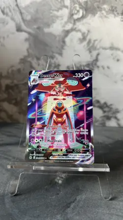 Deoxys VMAX GG45/GG70 Crown Zenith Holo Pokemon Card - Near Mint - UK - Image 4