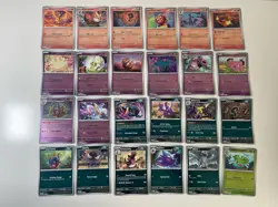 Pokemon Phantasmal Flames Reverse Holo Card Bundle x60 No Duplicates - Image 1