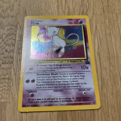 Mew Black Star 9 HOLO Pokemon Card WOTC League Promo Holo *Near Mint* - Image 3