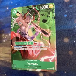 One Piece Card Game - Yamato (P-008) Winner English Card - Image 3