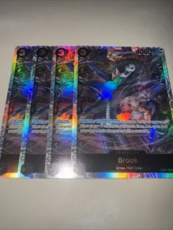 Brook EB01-046 SR X4 Playset PRB-02 One Piece Card Game TCG CCG English - Image 4