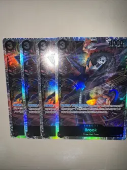 Brook EB01-046 SR X4 Playset PRB-02 One Piece Card Game TCG CCG English - Image 5
