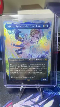 Rikku, Resourceful Guardian (Chocobo Track Foil) Commander: Final Fantasy Foil - Image 1