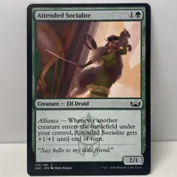 Attended Socialite (133) Streets Of New Capenna SNC MTG Magic The Gathering - Image 1