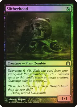 MTG FOIL Slitherhead - Return to Ravnica #222 - Image 1