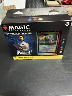 Universes Beyond: Fallout: Commander Deck: Science! New Sealed Product - Image 1