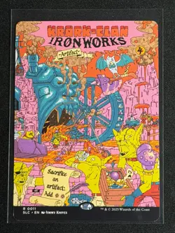 MTG Secret Lair Encyclopedia of Magic the Gathering Krark-Clan Ironworks RARE - Image 1