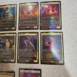 Magic The Gathering - Secret Lair x Stranger Things - FOIL COMPLETE SET SLEEVED - Image 2