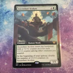 Ascendant Acolyte (REGULAR) x1 - MTG Neon Dynasty Commander NEC #64 - Image 1
