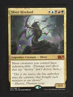 1x MTG Sliver Hivelord - Magic 2015 (M15) #211 - Magic the Gathering - Image 1