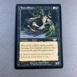 MTG Toxin Sliver Legions Regular Magic The Gathering - Image 1