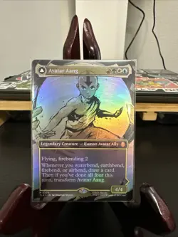 Avatar Aang (Borderless) Avatar: The Last Airbender Foil - Image 1
