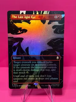 MTG, The Last Agni Kai (Borderless) NM Foil Avatar The Last Airbender - Image 1