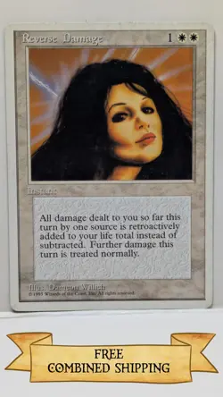 Reverse Damage MTG Core Set 4th Edition Regular - Image 1