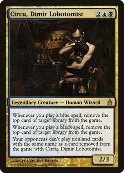 MTG Circu, Dimir Lobotomist - Ravnica: City of Guilds #196 - Image 1