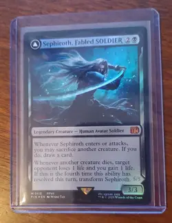 Sephiroth, Fabled SOLDIER MTG Final Fantasy #0115 Foil - Image 1