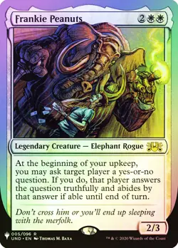 MTG FOIL Frankie Peanuts - Planeswalker Symbol Reprints #5 - Image 1