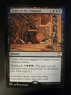 Army of the Damned NM Streets of New Capenna Commander MTG FREE SHIPPING - Image 1