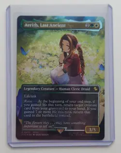 Aerith Last Ancient NM 0471 Chocobo Track Foil Final Fantasy Mtg - Image 1