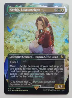 Aerith Last Ancient NM 0471 Chocobo Track Foil Final Fantasy Mtg - Image 2