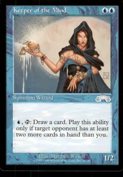 MTG - Keeper of the Mind Exodus #36 Uncommon LP - Image 1