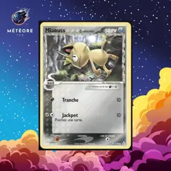 Carte Pokemon Miaouss 71/110 Ex Fantomes Holon Francais - Image 1