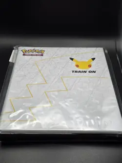 Pokemon 25th Anniversary First Partner Collectors Binder Jumbo Cards + Pikachu - Image 2