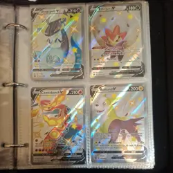 Pokemon V Card Binder - 120 Card Lot From Personal Collection All Cards NM 120+ - Image 4