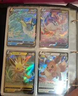 Pokemon V Card Binder - 120 Card Lot From Personal Collection All Cards NM 120+ - Image 5