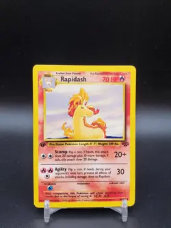 Rapidash 44/64 Jungle 1st Edition MP Pokemon Card - Image 1